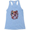 wicked jester skull Racerback Tank