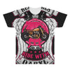 Real Girls Ride With Daryl All Over Men's T-shirt