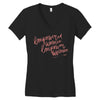 empowered women Women's V-Neck T-Shirt