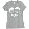 ror Ladies Fitted T-Shirt