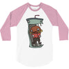 delicious aqua teens 3/4 Sleeve Shirt