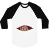 August Peeking Out Baby Girl 3/4 Sleeve Shirt