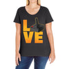 love stick Ladies Curvy T-Shirt
