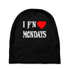 i f'n heart  mondays girls Baby Beanies