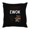 ewok2 Throw Pillow