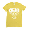 khabib the eagle Ladies Fitted T-Shirt