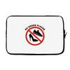 take off your shoes Laptop sleeve