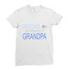 get promoted to grandpa Ladies Fitted T-Shirt