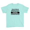 running is importanter Youth Tee