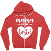 Mama is My Bestie Zipper Hoodie