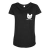 Bad News Maternity Scoop Neck T-shirt