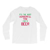 most wonderful time for a beer Long Sleeve Shirts