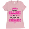 The Best Grammy Was Born In November Ladies Fitted T-Shirt