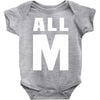 All M Baby Bodysuit