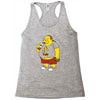 fractal comic book guy Racerback Tank