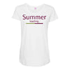 summer loading Maternity Scoop Neck T-shirt