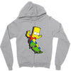 skater bart Zipper Hoodie
