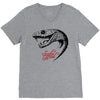 snake head V-Neck Tee