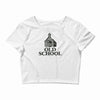old school Crop Top