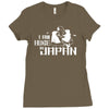 i'm huge Ladies Fitted T-Shirt