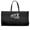 evolution of a chef cooking funny mens Weekender Totes