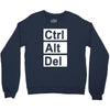 control alt delete Crewneck Sweatshirt