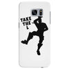 fortnite take the L black logo Samsung Galaxy S7 Edge Case