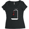 wine Women's Triblend Scoop T-shirt