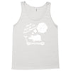 never give up on dreams ladies fitted Tank Top