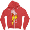 pizza slut Zipper Hoodie