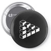 sheldon dreieck big bang theory triforce illusion 3d nerd fun usa Pin-back button