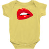 lips red kiss passion girl Baby Onesie