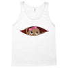 April Peeking Out Baby Girl Tank Top
