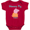 peppa pig mommy pig Baby Bodysuit