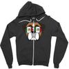 mexican boxer Zipper Hoodie