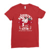 gallic gym Ladies Fitted T-Shirt