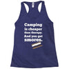 you know what i mean Racerback Tank