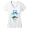 The Best Poppy Was Born In May Women's V-Neck T-Shirt