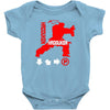 hadouken ryu Baby Bodysuit