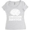 survivor Women's Triblend Scoop T-shirt