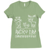 angry day Ladies Fitted T-Shirt