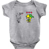 heart seeker Baby Onesie