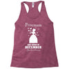 Princesses Are Born In December Racerback Tank