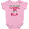 most wonderful time for a beer Baby Onesie