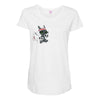 dragon training Maternity Scoop Neck T-shirt