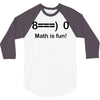 math is fun 3/4 Sleeve Shirt