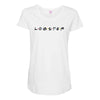 Lobster Maternity Scoop Neck T-shirt