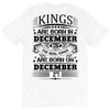 Real Kings Are Born On December 27 T-Shirt