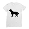dog Ladies Fitted T-Shirt