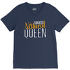 educated natural queen1 V-Neck Tee